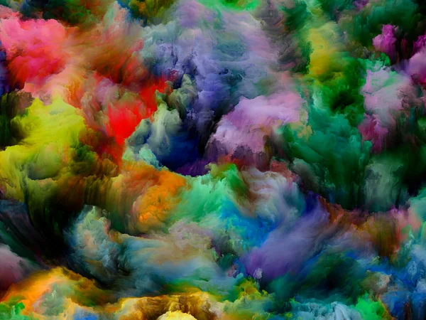 Ускорение виртуального цвета — стоковое фото