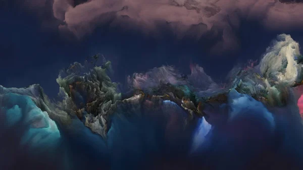 목성 구름 의형 성 — 스톡 사진