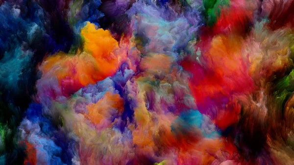 Εννοιολογικό εικονικό χρώμα — Φωτογραφία Αρχείου