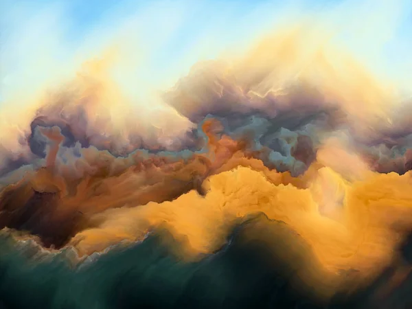 Метафорическое облако — стоковое фото