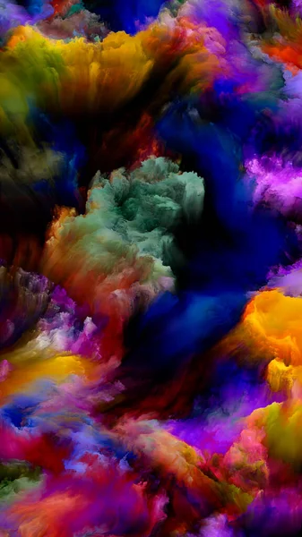 Το ζωντανό εικονικό χρώμα — Φωτογραφία Αρχείου
