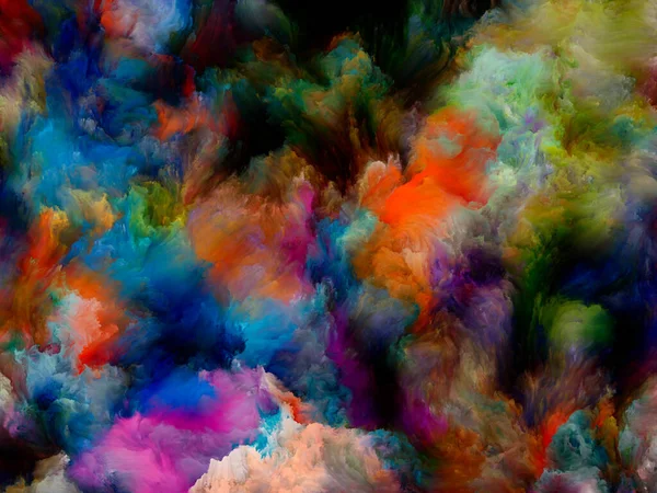Quickening of Virtual Color — Stock Photo, Image