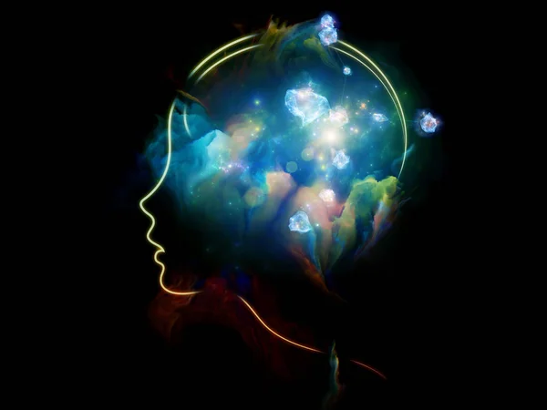 Sinergias da mente humana — Fotografia de Stock
