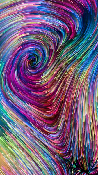 Linhas de cores em movimento . — Fotografia de Stock