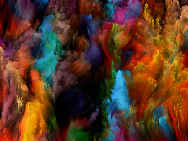 Ilusiones de color virtual — Foto de Stock