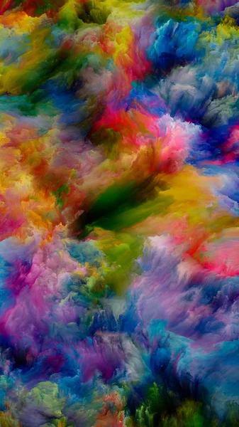 Енергія віртуального кольору — стокове фото