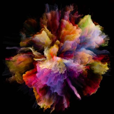 Açılım renk Splash patlama