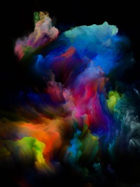 Renkli Bulut Soyutlama