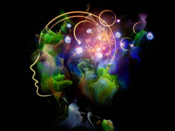 Energy of Human Mind — Stock Photo, Image