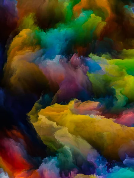 Composição colorida abstrata — Fotografia de Stock