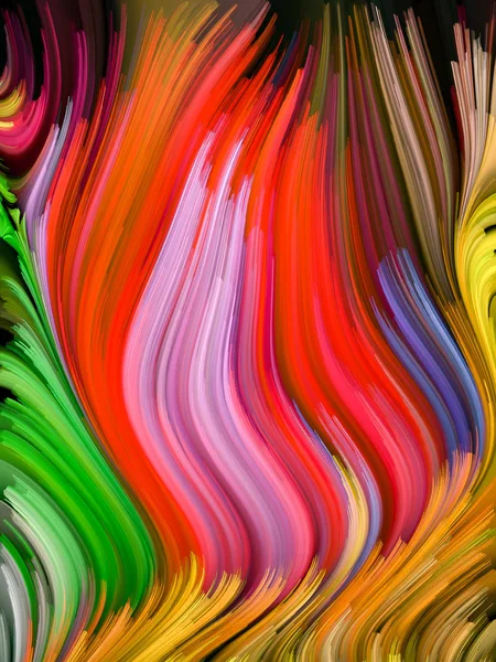 Kleur in beweging — Stockfoto
