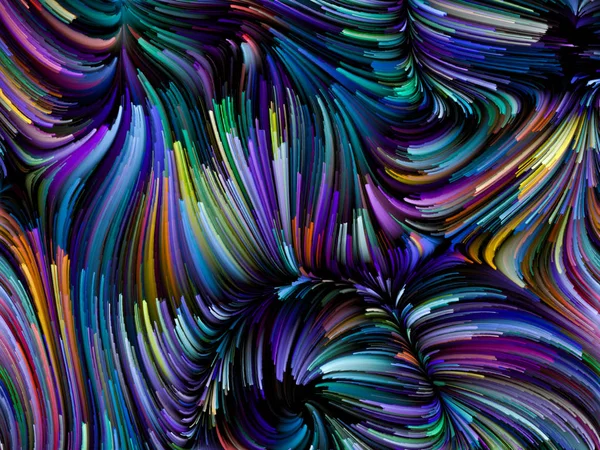 Färg virvel abstraktion — Stockfoto