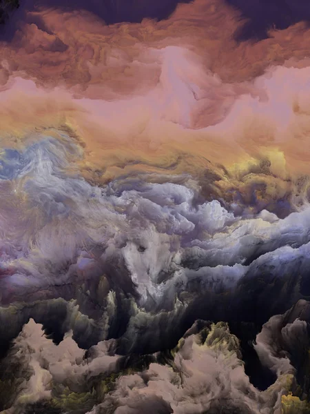 Formation abstraite de nuages — Photo