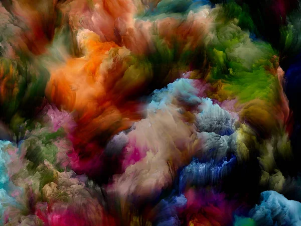 Conceptual Virtual Color — Stock Photo, Image