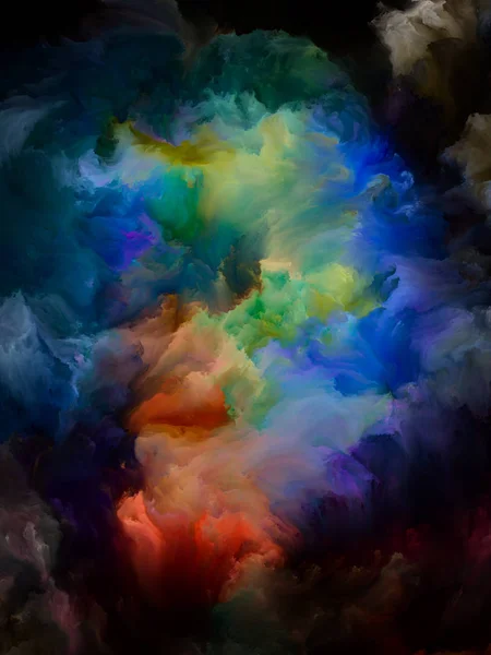 Kleurrijke abstracte rook — Stockfoto