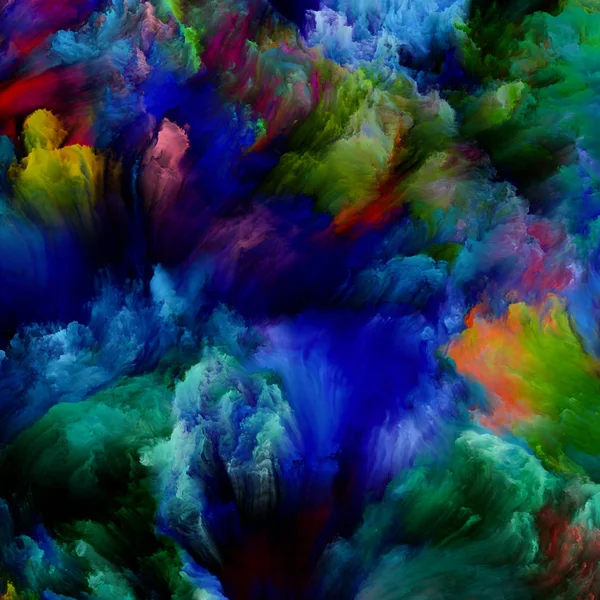 Głębokość wirtualnego koloru — Zdjęcie stockowe