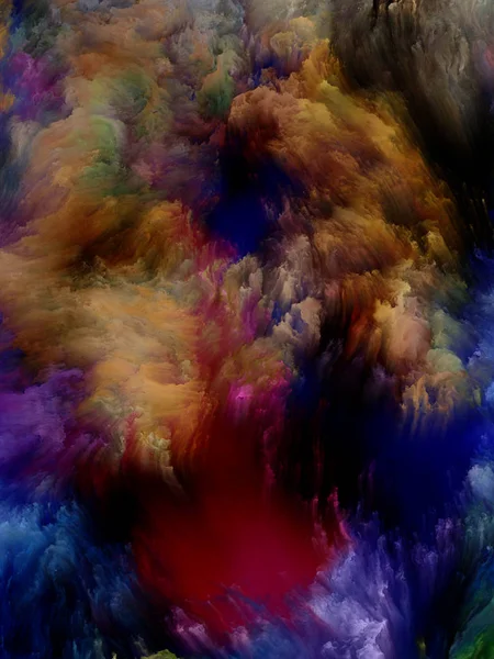 Färgglada abstrakt färg — Stockfoto