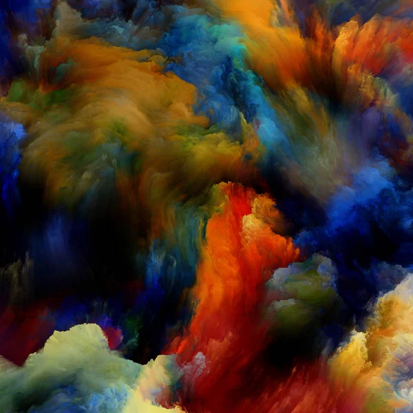 Färgglada abstrakt färg — Stockfoto