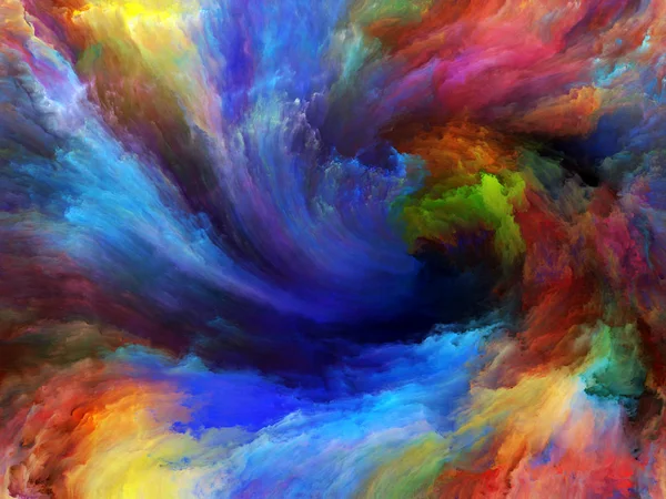 Visualization of Digital Paint — Stock Photo, Image