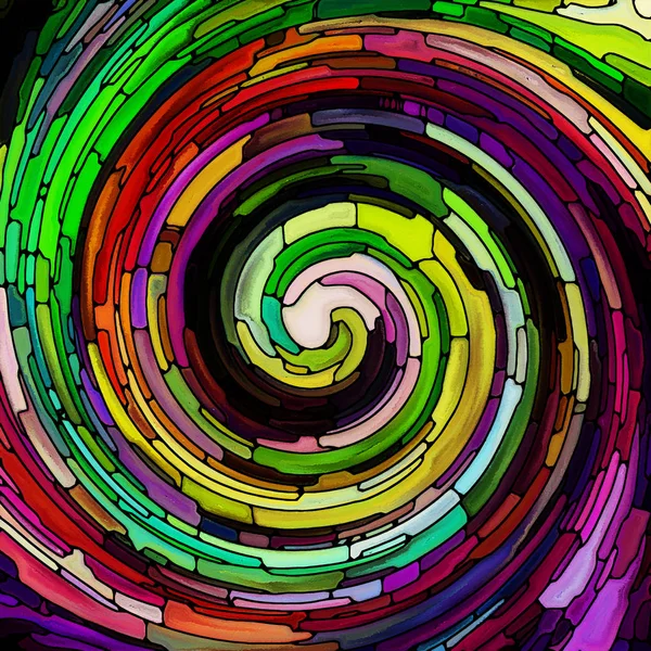 Reinos de color espiral —  Fotos de Stock