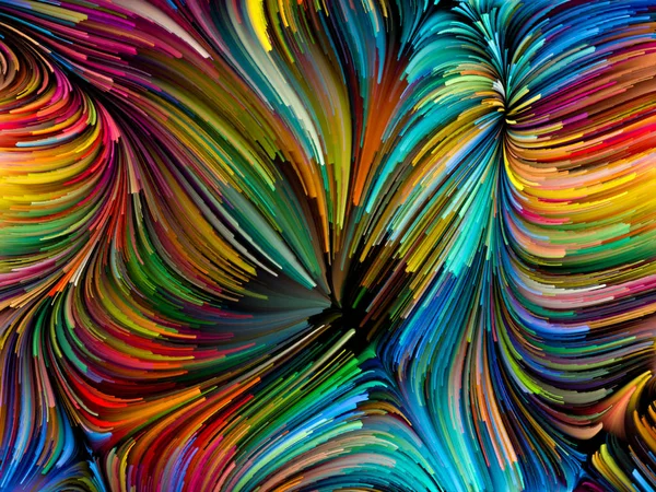 Streszczenie kolor swirls — Zdjęcie stockowe