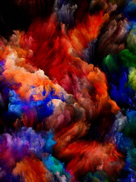 Visie van virtuele kleur — Stockfoto