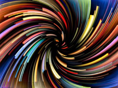 Renkli Tekerlek Girdabı