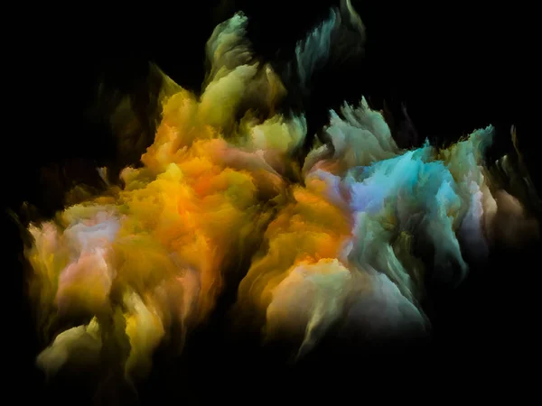Бавовняні цукерки цифрового кольору — стокове фото