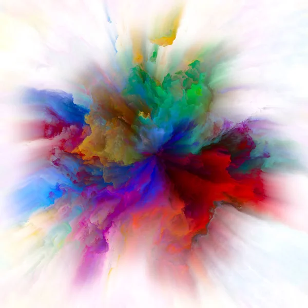 Μεταφορική πολύχρωμα χρώματα Splash έκρηξη — Φωτογραφία Αρχείου