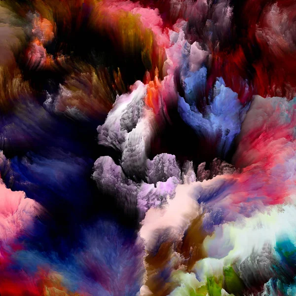 Концептуальний віртуальний колір — стокове фото