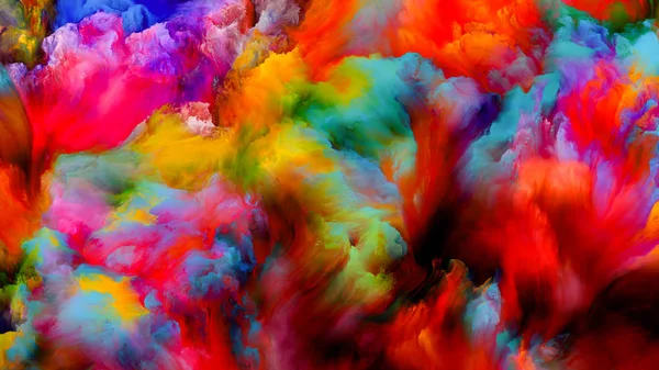 Advance of Virtual Color — Stock Photo, Image