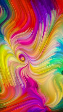 Alacalı Işık. Duvar Kağıdı Boya serisi. Sanat, tasarım, yaratıcılık ve hayal gücü ile ilgili renkli arka plan çizgilerinden yapılmış soyut tasarım