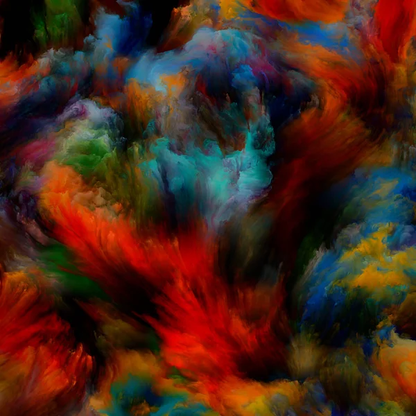 Hnutí Barev Série Color Dream Tvůrčí Uspořádání Gradientů Spektrálních Odstínů — Stock fotografie