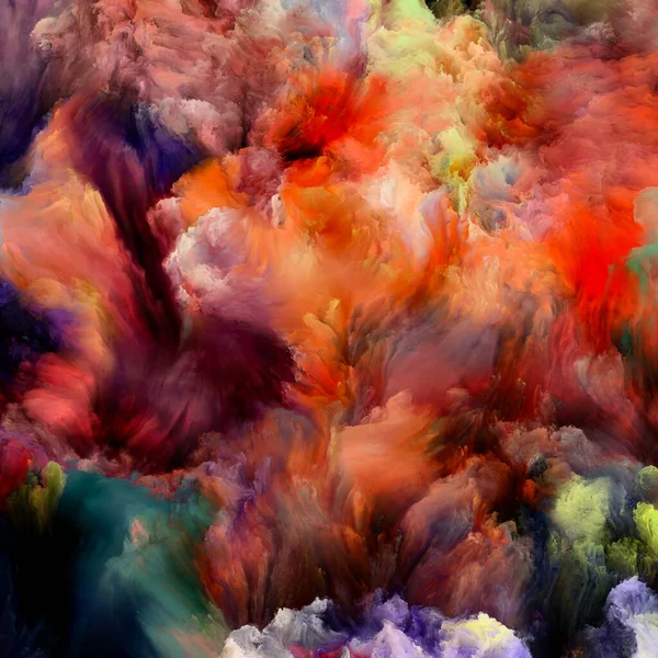 Måla Texturen Color Dream Serien Bakgrund Lutningar Och Spektrala Nyanser — Stockfoto