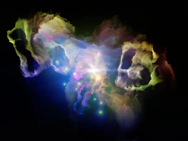 Lógica Fuzzy Série Números Orgânicos Arranjo Números Distorcidos Luzes Elementos — Fotografia de Stock