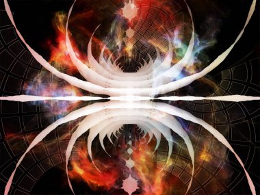 Matematik Örümcekleri. Simetrik fraktal yapıların etkileşimi ve matematik ve modern teknoloji üzerine ışık.