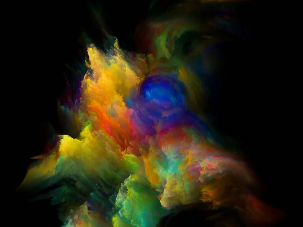 Цвет Краски Фон Дизайн Творчество Вдохновение Искусство Abstract Color — стоковое фото