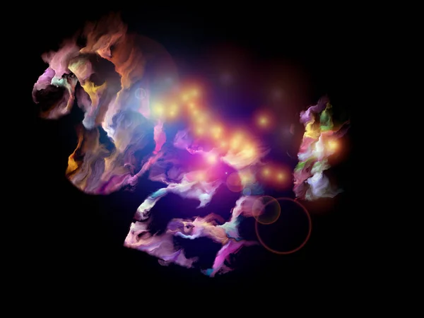 Fuzzy Logica Organische Nummerserie Opstelling Van Vervormde Getallen Lichten Designelementen — Stockfoto