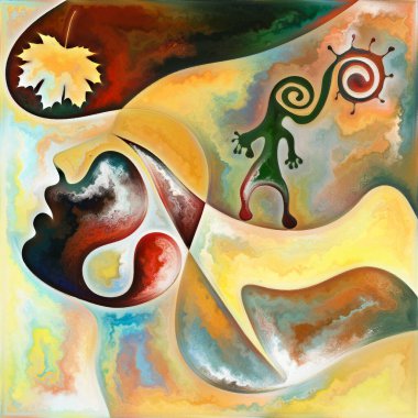 Günlerin Sonu Kuşu. Küresel salgının psikolojik boyutları üzerine soyut kuşun silueti