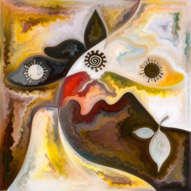 Kederin Kelebeği. Küresel salgının psikolojik boyutları konusunda soyut kelebek ve viral elementlerin ana hatları