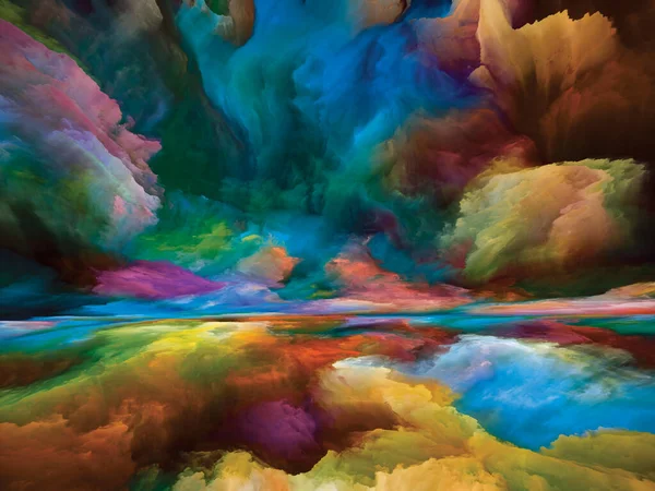 Nubes Del Más Allá Escapar Serie Reality Diseño Abstracto Hecho — Foto de Stock