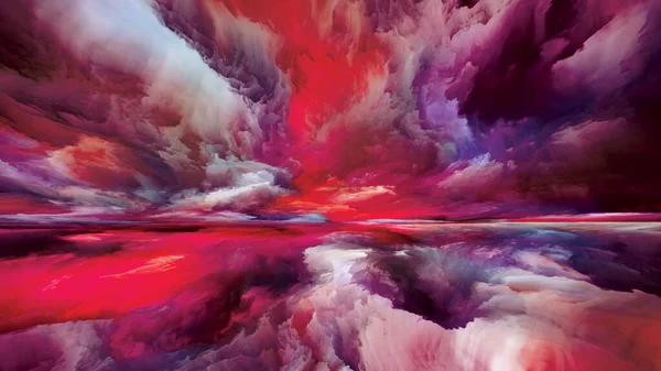 Dreams Sky Escape Reality Series Composition Surreal Sunset Sunrise Colors — Stock Photo, Image