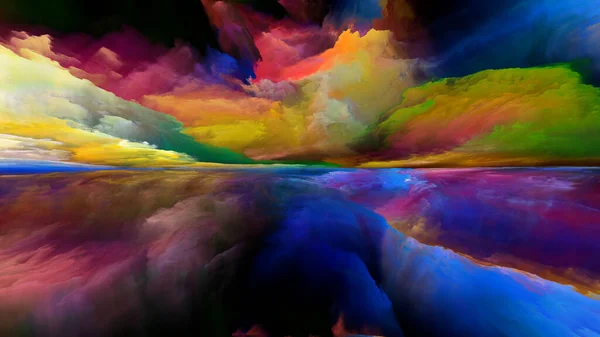 Clouds Light Escape Reality Series Creative Arrangement Surreal Sunset Sunrise — Stock Photo, Image