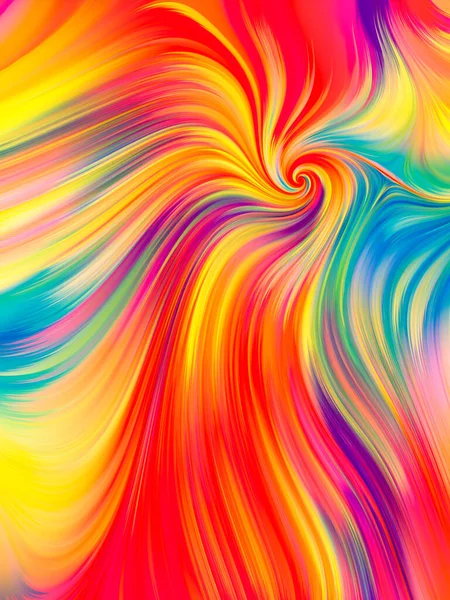 Серия Духов Color Варьированная Цифровая Краска Фоне Искусства Дизайна — стоковое фото