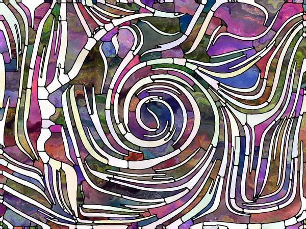 Shards Design Unity Stained Glass Series Abstract Background Made Pattern — 스톡 사진