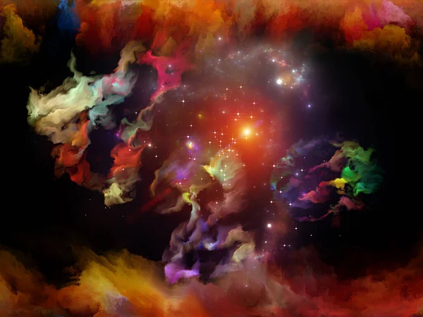 Fuzzy Cijfers Organische Nummerserie Achtergrond Bestaande Uit Vervormde Getallen Lichten — Stockfoto