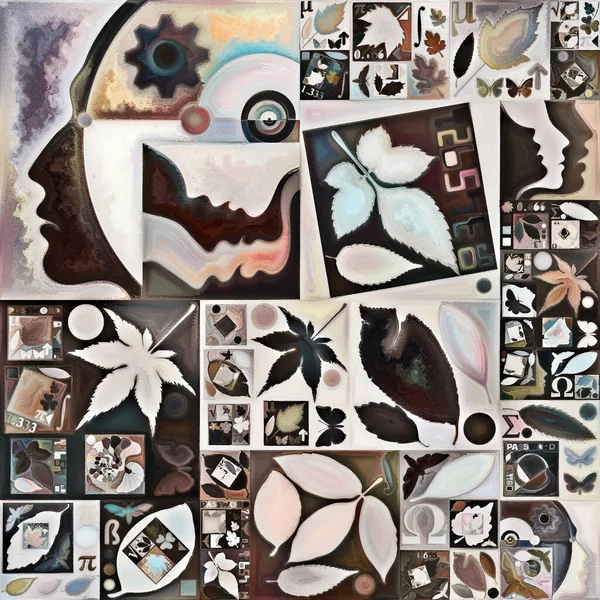 Hayalet şifresi. Gizli şifre serisi. İnsan siluetinin arka plan tasarımı, sanat dokuları ve renkleri iç yaşam, drama, şiir ve algı konularında etkileşim gösteriyor