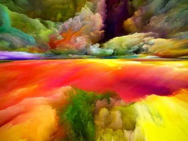 Nubes Luz Escapar Serie Reality Composición Surrealista Puesta Del Sol — Foto de Stock