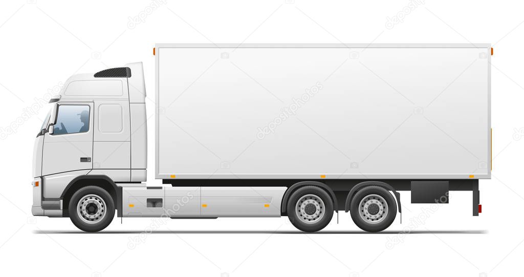 Commercial transport illustration