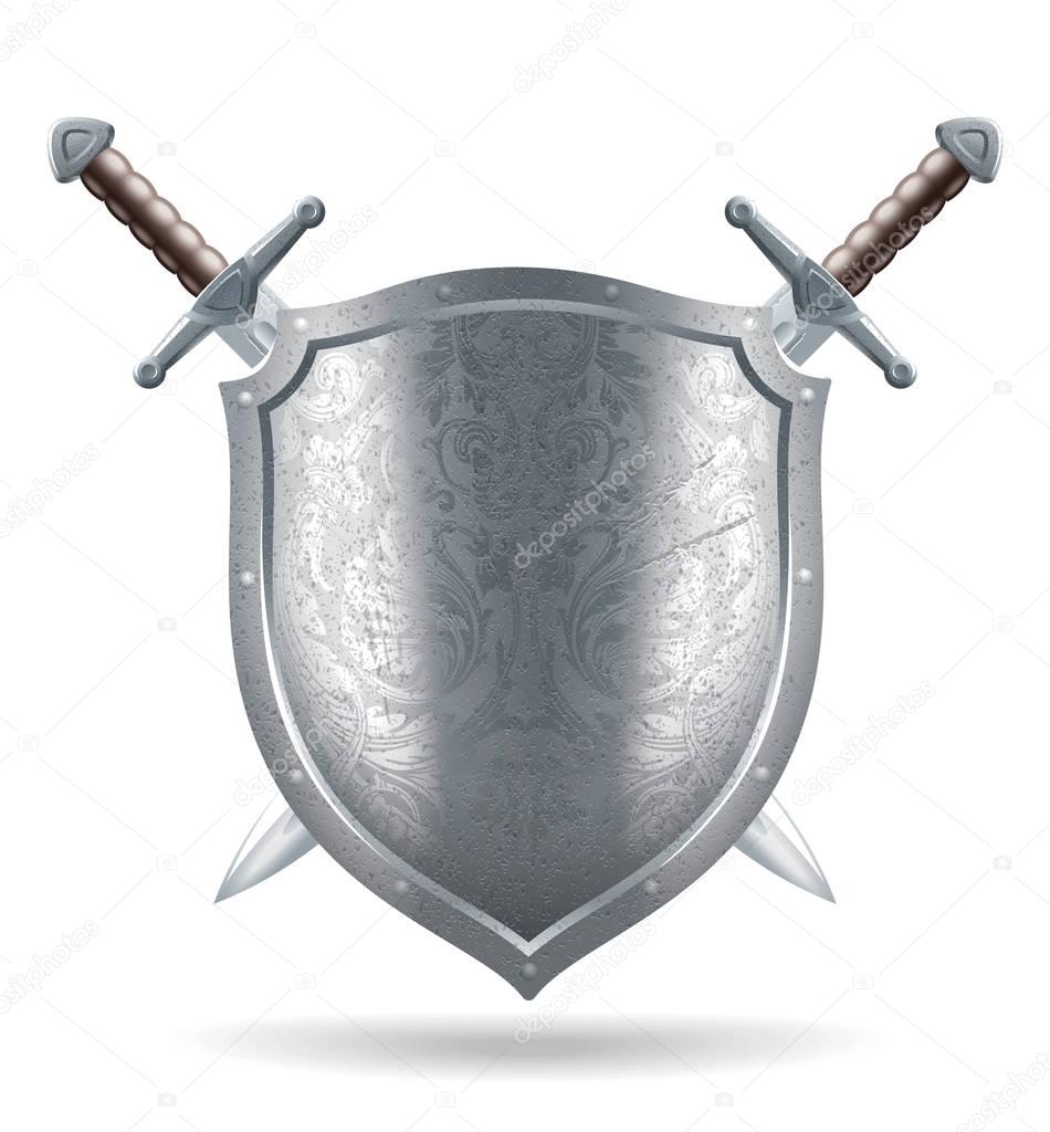 shield and sword illustration